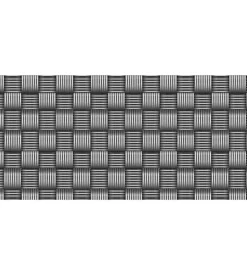Verdemax 12 pezzi striscia occultazione "privacy" colore grigio, 19x205 cm Online