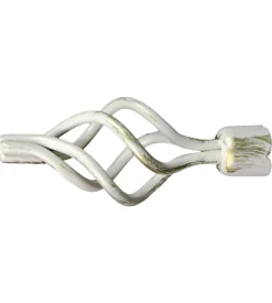 1 pomolo ciorciola avorio oro terminale per tubo diametro 20 mm Online
