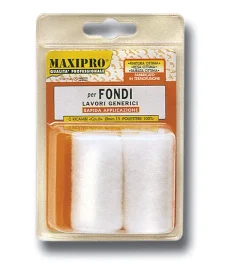 2 ricambi per minirullo bianco da 6. Outlet