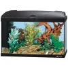 Ferplast Acquariologia-Acquario capri 60 nero con led - 60 x 31.5 x h 39.5 cm, 60 l -