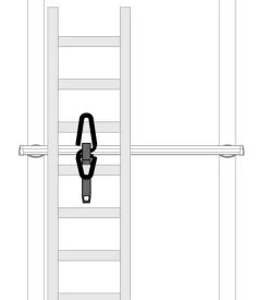 Nordrive Adattatore per pioli scale u-6  n11067