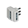 Bticino Adattatore tris 3 p.bip.16 a bianco - . Hot