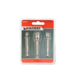 Adattatori da 50 mm. con attacco 1/4โ per 1/4โ - 3/8โ - 1/2โ 3 pz. Sale