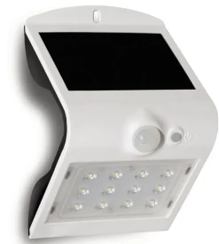 Applique da esterno solare crepuscolare con sensore di movimento colore bianco, 1,5 w 4000 k Hot