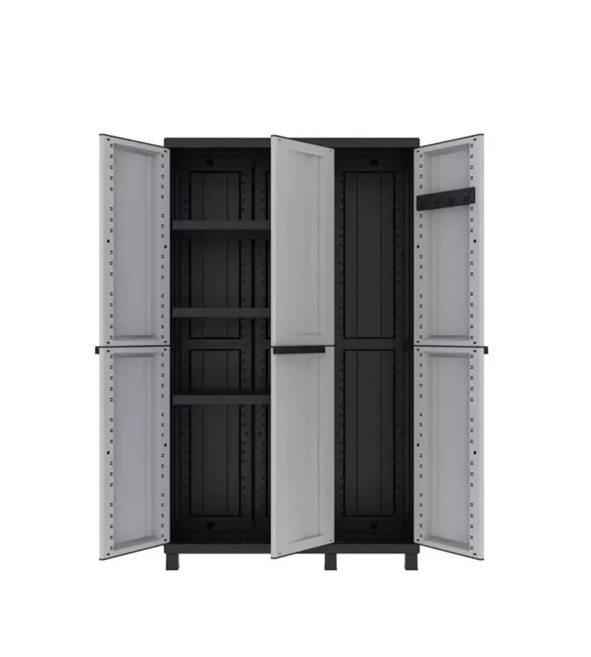 Armadio alto in resina "twist black 102a", 102x39x170 cm Best