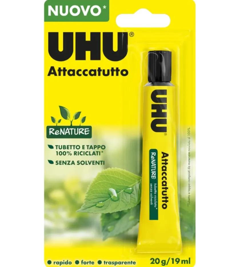 Attaccatutto senza solventi uhu trasparente, 20 gr Clearance