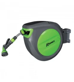 Ribimex Avvolgitubo da giardino automatico "aquaroll", 30 metri - Best
