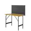 Valex Officina E Garage-Banco da lavoro richiudibile con pannello - 117x60x145 cm