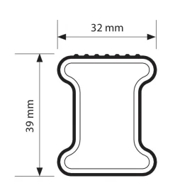 Nordrive Barra portatutto acciaio - 135 cm  n10005 Online