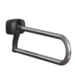 Accessori Bagno-Barra ribaltabile in acciaio inox, 70 cm