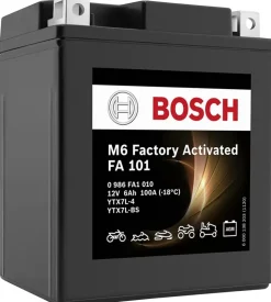 Bosch Moto-Batteria moto "fa101" 6ah dx preattivata