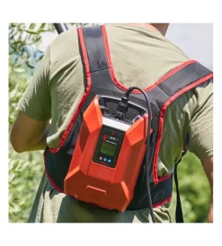 Batterie E Caricatori Per Macchine Giardinaggio-Batteria zaino bluebird 43.2v 18ah