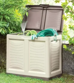 Bama Riponimento In Resina-Baule da esterno "mettitutto" 200 litri 78x45x64 cm
