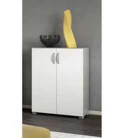 Buffet "londra 01" bianco e pietra, 60x35x83 cm Sale