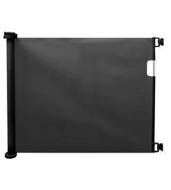 Cancelletto di sicurezza per bambini armonia "bimbi roller" riavvolgibile colore nero in abs e pvc 137x86 cm New
