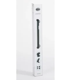 Cancelletto di sicurezza per bambini armonia "bimbi roller" riavvolgibile colore nero in abs e pvc 137x86 cm New