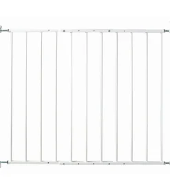 Cancelletti-Cancelletto di sicurezza per bambini armonia "bimbi smart" in metallo verniciato colore bianco 59x76 cm