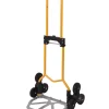 Carrello saliscale pieghevole essenza in acciaio portata 70 kg 50,5x42x100 cm Hot