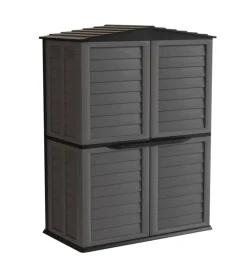 ArtPlast Casetta da esterno in resina "garden shed" antracite 151x83x198 cm Best