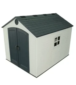 Lifetime Casette Da Giardino-Casetta da giardino in resina grigio 244x305x244 cm