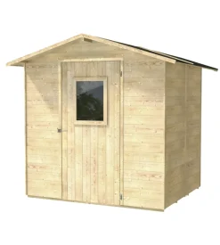 Alce Casetta in legno da giardino "vaniglia" in abete 200x207x214 cm Clearance