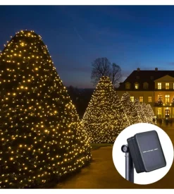 Catena luminosa led solare con pannello 1,2 v, 10 metri New