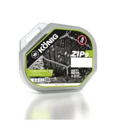 Konig Catene da neve made in italy per auto "zip 9" codice misura 040 - . New