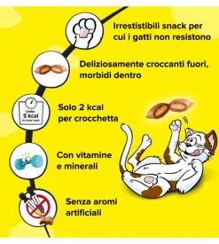 Catisfaction - snack per gatti manzo 60 gr