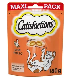 Alimenti Secco Gatto-Catisfaction - snack per gatti pollo 180 gr