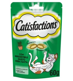 Catisfaction - snack per gatti erba gatta 60 gr New