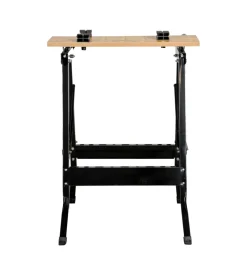 Cavalletto banco da lavoro in metallo, portata massima 100 kg - 60.5x65xh76 cm Best