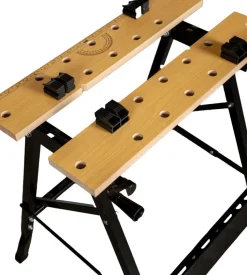 Cavalletto banco da lavoro in metallo, portata massima 100 kg - 60.5x65xh76 cm Best
