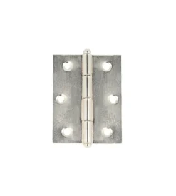Cerniere con spina a levare in ferro nichelato 40x50 mm. 2 pz. Sale