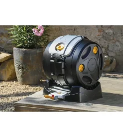 G.F. Compostiera da esterno g.f "easy mix composter" 2 in 1 in plastica riciclata, 60x50x65 cm Best