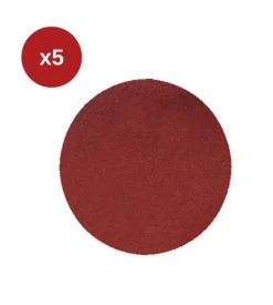Valex Disco abrasivo con fissaggio a strappo per levigatrice muro elettrica "lm710" 225 mm 120 grana 5 pezzi