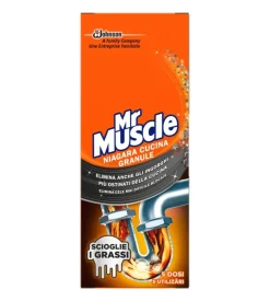 Disgorganti-Disgorgante granulare per cucina "mr muscle niagara", 250 gr