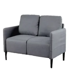 Divano 2 posti "poker" blu jeans, 135x81x90 cm Sale