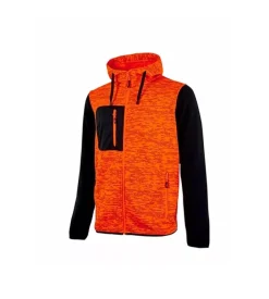 U-Power Felpa da lavoro rainbow orange - taglia 2xl