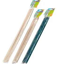 Verdemax Attrezzatura Giardinaggio-Flower stick h50 cm verde 15 pezzi