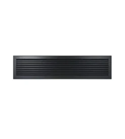 ArtPlast Griglia di ventilazione con protezione anti insetti in alluminio per casetta modulare 92,1x17,8 cm New