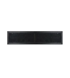 ArtPlast Griglia di ventilazione con protezione anti insetti in alluminio per casetta modulare 92,1x17,8 cm New