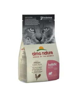 Almo Nature "holistic"  da 400 gr. con pollo,  alimento secco per gatti.