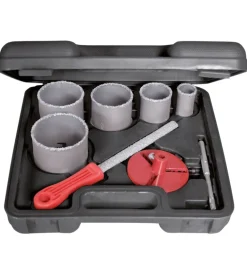 Valex Kit seghe a tazza in acciaio 9 pezzi Best