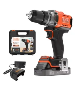 Black+Decker Kit trapano avvitatore a batteria "bcd382d1xk-qw" batteria inclusa 18v Outlet