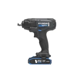 Hyundai Kit valigetta avvitatore a impulsi a batteria 250 nm 2 batterie 20v 2ah e caricabatterie - cod. 25879