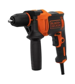 Black+Decker Trapani E Avvitatori-Kit valigetta trapano a percussione elettrico "beh710k" 710 w