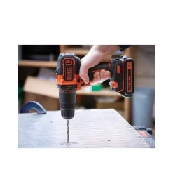 Black+Decker Trapani E Avvitatori-Kit valigetta trapano avvitatore a batteria