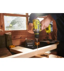 Ryobi Kit valigetta trapano avvitatore a percussione a batteria "r18pd7-220b" 2 batterie 18v 2ah Sale