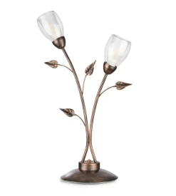 Onli Lampada da tavolo 1 luce "grande" bronzo e14 Sale