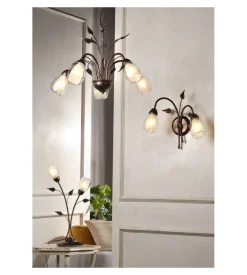 Onli Lampada da tavolo 1 luce "grande" bronzo e14 Sale